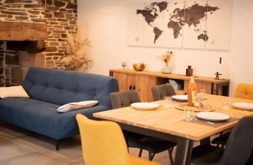 Briec Apartment | Gîte Manoir de Kerlez Plain-pied