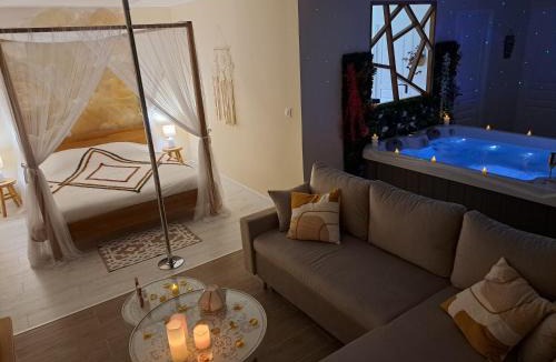 Grumesnil Bed & Breakfast | Gîte romantique bohème avec jacuzzi privé - Le gîte d'Agathe