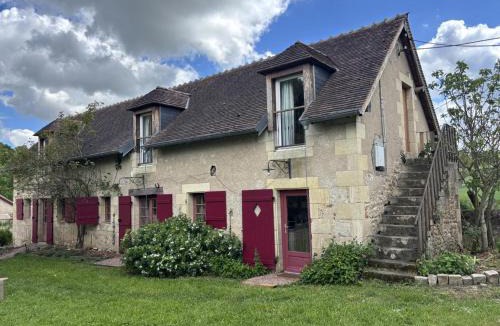 Sanssat House | Gîte rustique, animaux & clim - 12 pers.