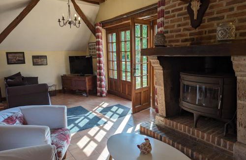 Ligny-le-Ribault House | Gîte Sologne vue étang privé, pêche, proche Chambord - FR-1-590-39