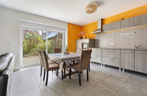 Jugon-les-Lacs-Commune-Nouvelle House | Gîtes des Lacs – L'oranger: Shared Pool, Sauna & Jacuzzi, Private Terrace, Wi-Fi