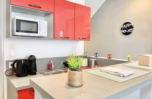 Quartier Chorier-Berriat Apartment | #G4 | Petit Paris 💋 | Quiet, fully-equipped studio