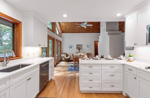 Campground Landing House | Game Room, Central AC, Short Drive to Beaches!