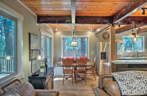 Arnold Cabin | Game Room & Deck: ‘Oso Cozy Cabin’ in Arnold!