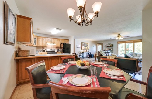 Squires House | Game Room & Deck: Serene Ava Countryside Home