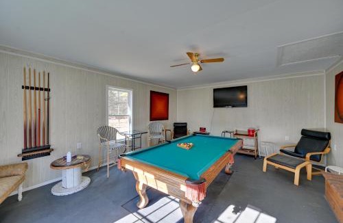 Crisp House | Game Room + Easy ECU Access: Greenville Getaway