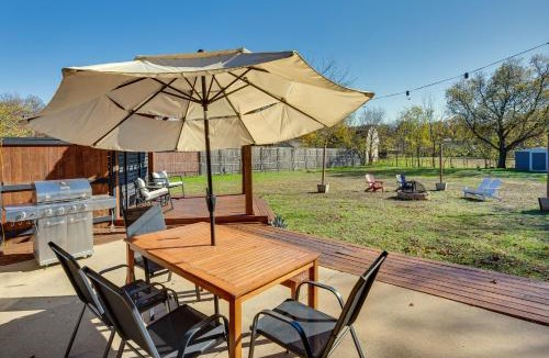 Aubrey House | Game Room & Fire Pit: Family-Friendly Aubrey Home