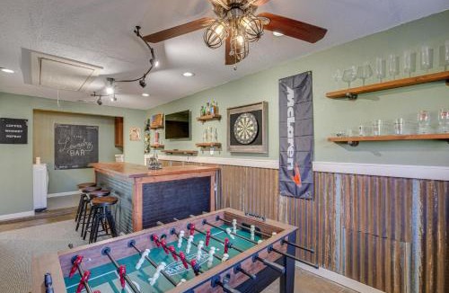 Aubrey House | Game Room & Fire Pit: Family-Friendly Aubrey Home