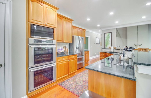East Ellijay House | Game Room & Fire Pit: Riverfront Home in Ellijay!