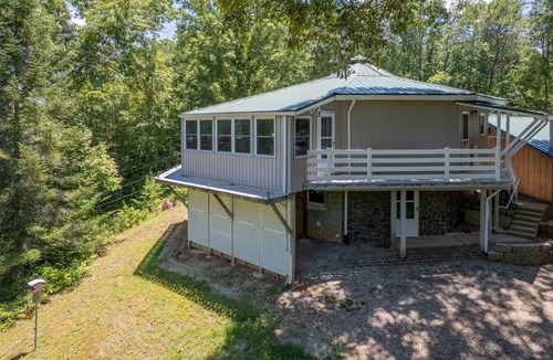 Cherokee Cabin | Game Room - Fire Pit - Private Location - Large Wrap Around Deck