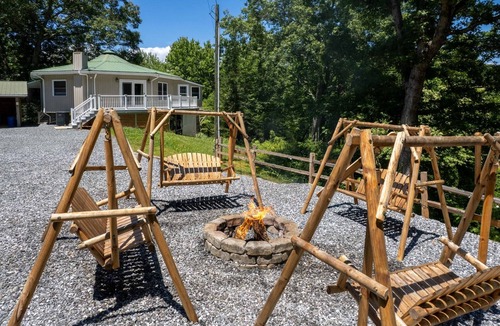 Cherokee Cabin | Game Room - Fire Pit - Private Location - Large Wrap Around Deck