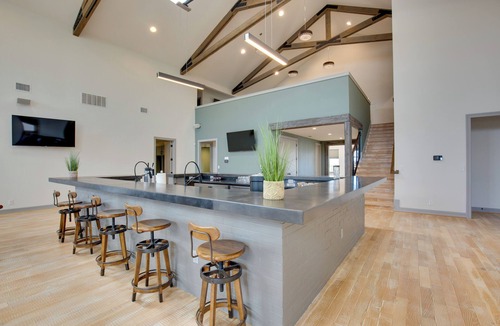 Elmo House | Game Room, Fireplaces, On-Site Lake! Kaufman Home