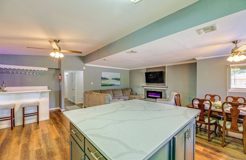 Bay Area House | Game Room & Grill: Family Home in Corpus Christi!