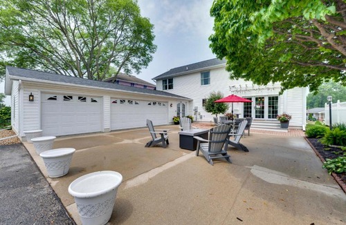 Waverly House | Game Room + Patio + Entertainment Area