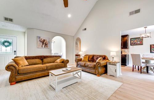 Dacula House | Game Room & Peaceful Deck: Dacula Family Home