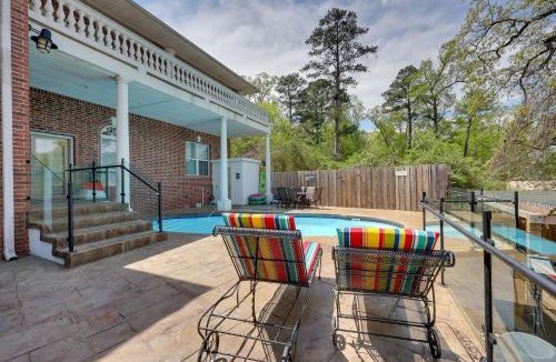 Mid America House | Game Room & Private Pool: Home in Hot Springs!