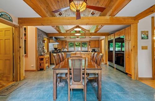Town of Hope House | Game Room, Riverfront, Hot Tub, Sparkling Clean, 2-Acres "The Honeybee Cabin"