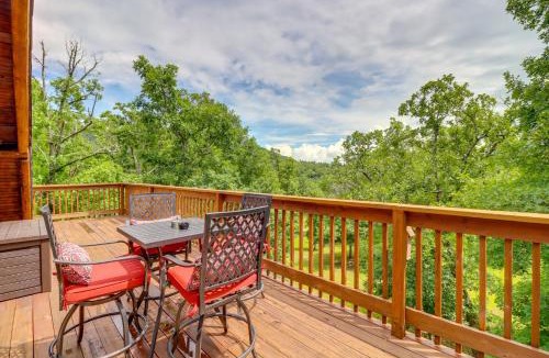 Harrison House | Game Room + Roof Deck: Ozarks Group Getaway!