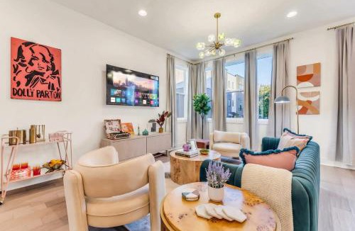 South Nashville House | Game Room & Rooftop Deck at Downtown Nashville