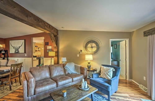 East Durham House | Game Room & Spacious Yard: 10-Acre Catskills Home!