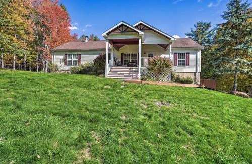 East Durham House | Game Room & Spacious Yard: 10-Acre Catskills Home!