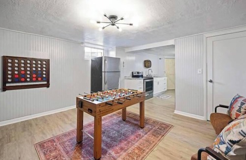 Tremonton House | Game Room, Tremonton Trail and Parks Nearby