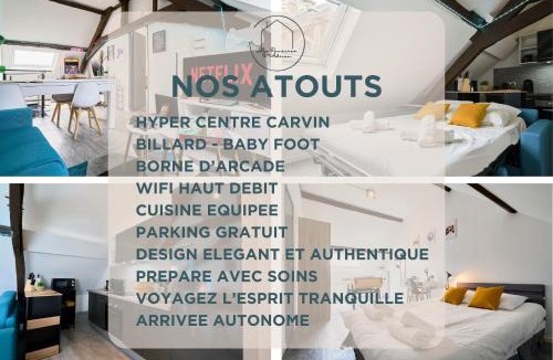 Carvin Apartment | GameClub - Arcade & Billard, entre Lille & Lens