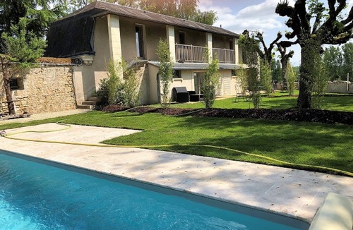 Azay-le-Rideau House | Garden Cottage 5* pool terrace - Domaine Plessis Gallu Azay-le-Rideau Loire