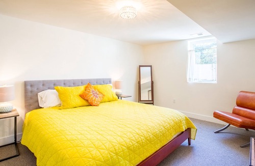 Old North Boulder Apartment | Garden Level Apartment