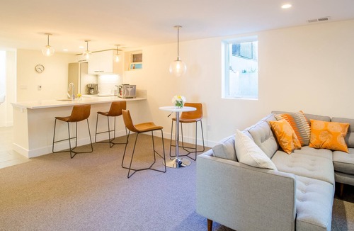 Old North Boulder Apartment | Garden Level Apartment