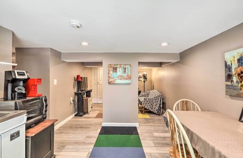 Millburn Apartment | Garden-Level Millburn Apt - Walk to Transit!