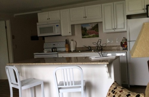 Westfield Apartment | Garden View Deck Private Unit. Historic 1830's Updated unit wi/fi, AC, Smart TV
