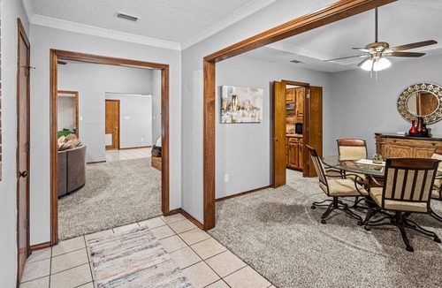 North Central Carrollton House | Gated Driveway Getaway Conveniently Located!