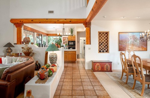 Oak Creek House | Gated Historic Estate Pool, Spa & Artifacts