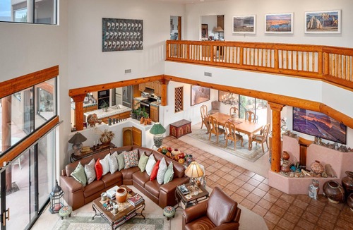 Oak Creek House | Gated Historic Estate Pool, Spa & Artifacts