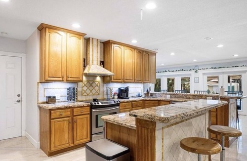 Green Meadow House | Gated Private House w/Pool & Backyard Oasis