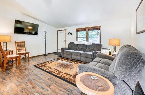Packwood House | Gateway to Mt Rainier Riverfront Haven with Hot Tub