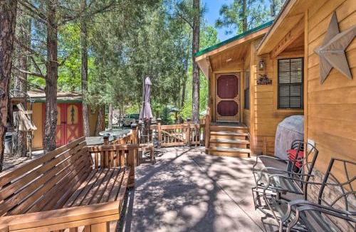 Show Low House | Gateway to Sunrise Resort! Show Low Cabin w/Deck
