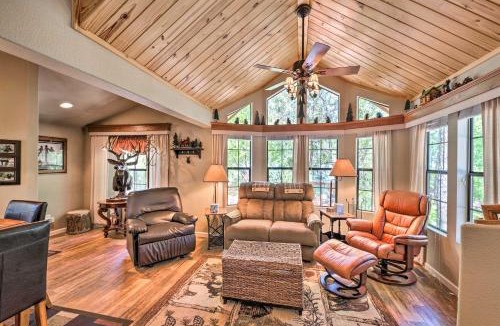 Show Low House | Gateway to Sunrise Resort! Show Low Cabin w/Deck