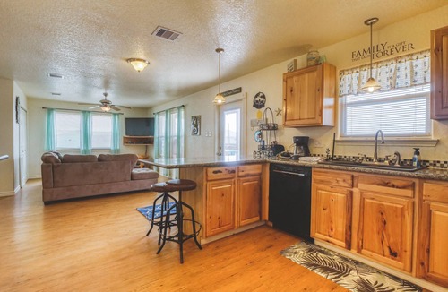 Surfside Beach House | Gather around the fire for a lifetime of memories.