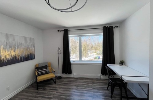 Mansonville Apartment | Gather just a few minutes from Owl's Head and 30 minutes from Jay Peak