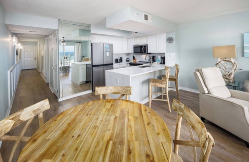 Fort Walton Beach Condo | GD 307: Seaglass Cove - Step Out, Chill Out. Beachfront Living at Its Best!