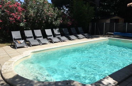 Beziers House | Gd comfort, deco neat, garden, spa and heated pool, prox beach.