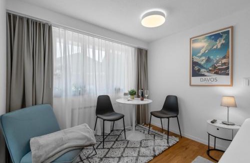 Wiesen Apartment | Gemütliche 1 Zimmer Wohnung in Davos Wiesen nähe der Skigebiete Davos
