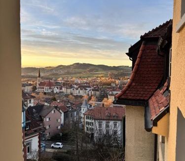 St. Gallen Apartment | Gemütliche und geräumige 2,5 Zimmer Wohnung mit kostenlosem Parkplatz