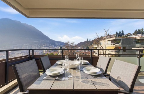 Lugano City-Centre Apartment | Generoso Luxury Lake View Suite in Lugano