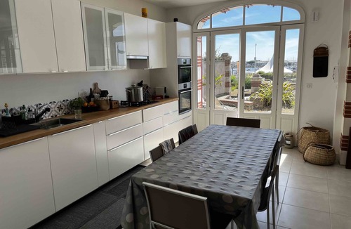 Pornichet House | Genuine Pornichétine for 6/8 people facing the ocean, 100m from the market