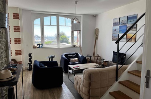 Pornichet House | Genuine Pornichétine for 6/8 people facing the ocean, 100m from the market