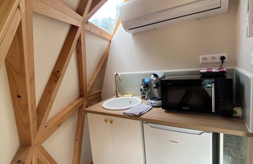 Favieres Cabin | Geodesic dome with spa in the Baie de Somme