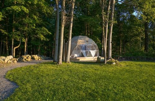 Vernon RV Rental | Geodesic Glamping Dome